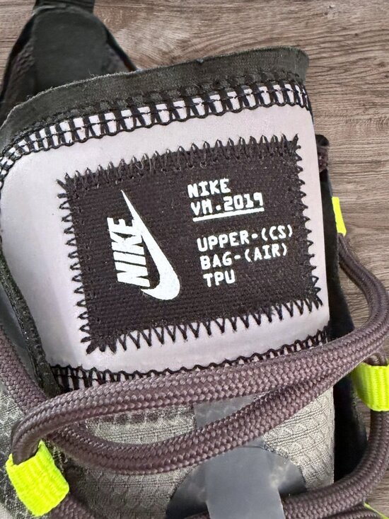Nike Air VaporMax 2019 BV1712-001 Black Volt Gray Running Shoes Sneakers Men 9.5 main image 4